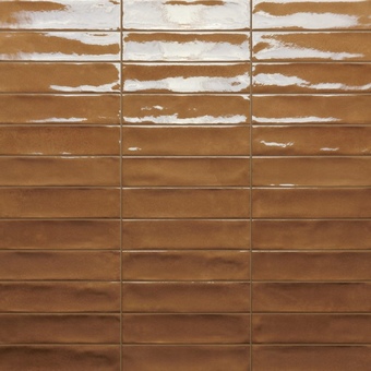 gresowe miedziane cegiełki 4,8x20 Marrakech Copper Rondine Ceramica