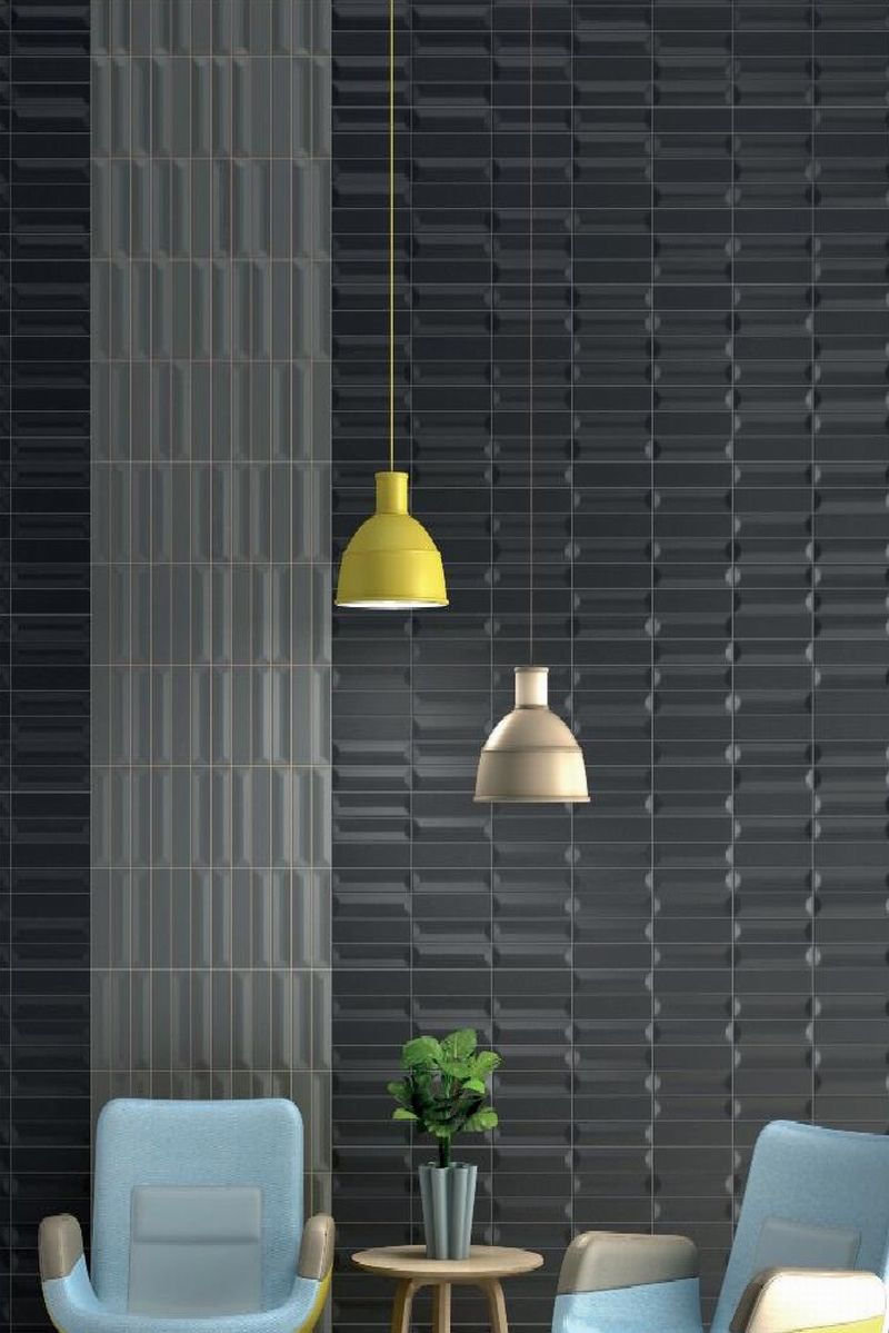 Ceramica Vogue Flauti matowe cegiełki w formacie 5x20 Ceramica Vogue Flauti matowe cegiełki w formacie 5x20