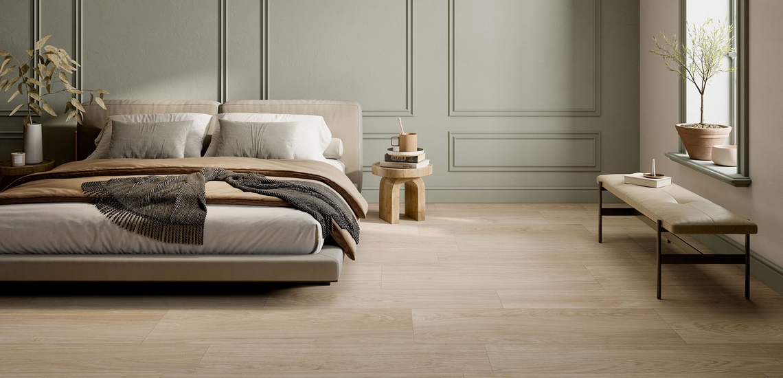 Deski gresowe imitacja drewna seria Dream od Rondine Ceramica